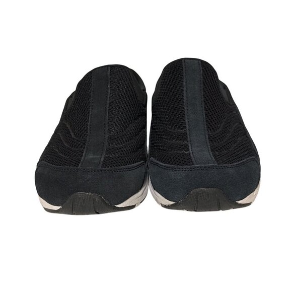 NEW Easy Spirit Traveltime Slip On Walking Sneaker Clog Mule Black Suede Sz 9.5 - Picture 5 of 9